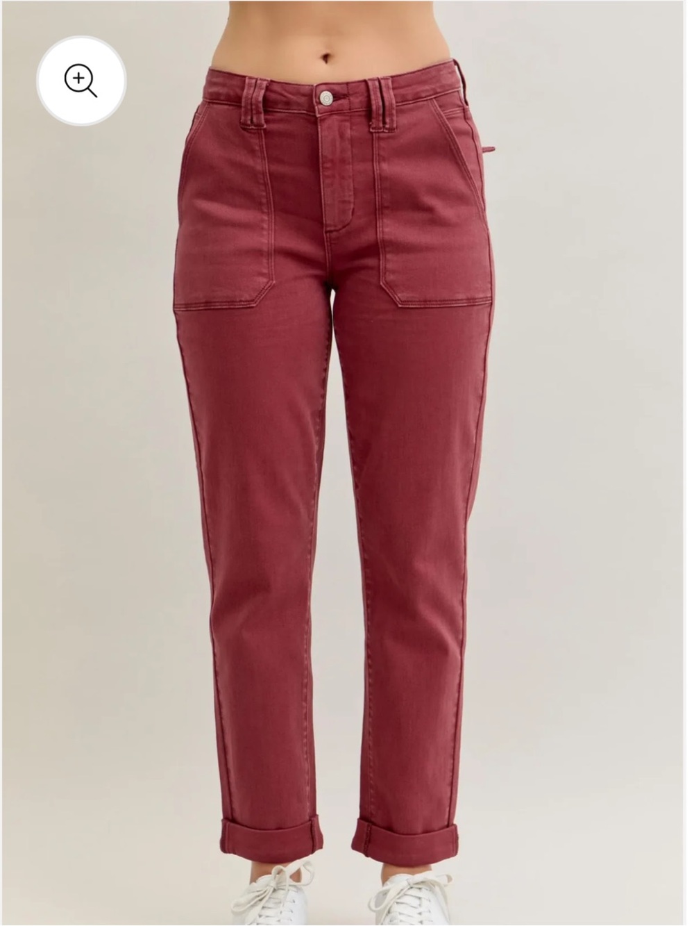 Judy Blue Women's Aurora Weekender Utility Cargo Pants size 15/32